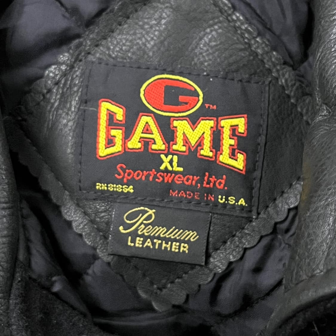 [정품/XL] GAME 바시티자켓 빈티지 PBA 뉴져지 스타디움 b18 상품이미지5