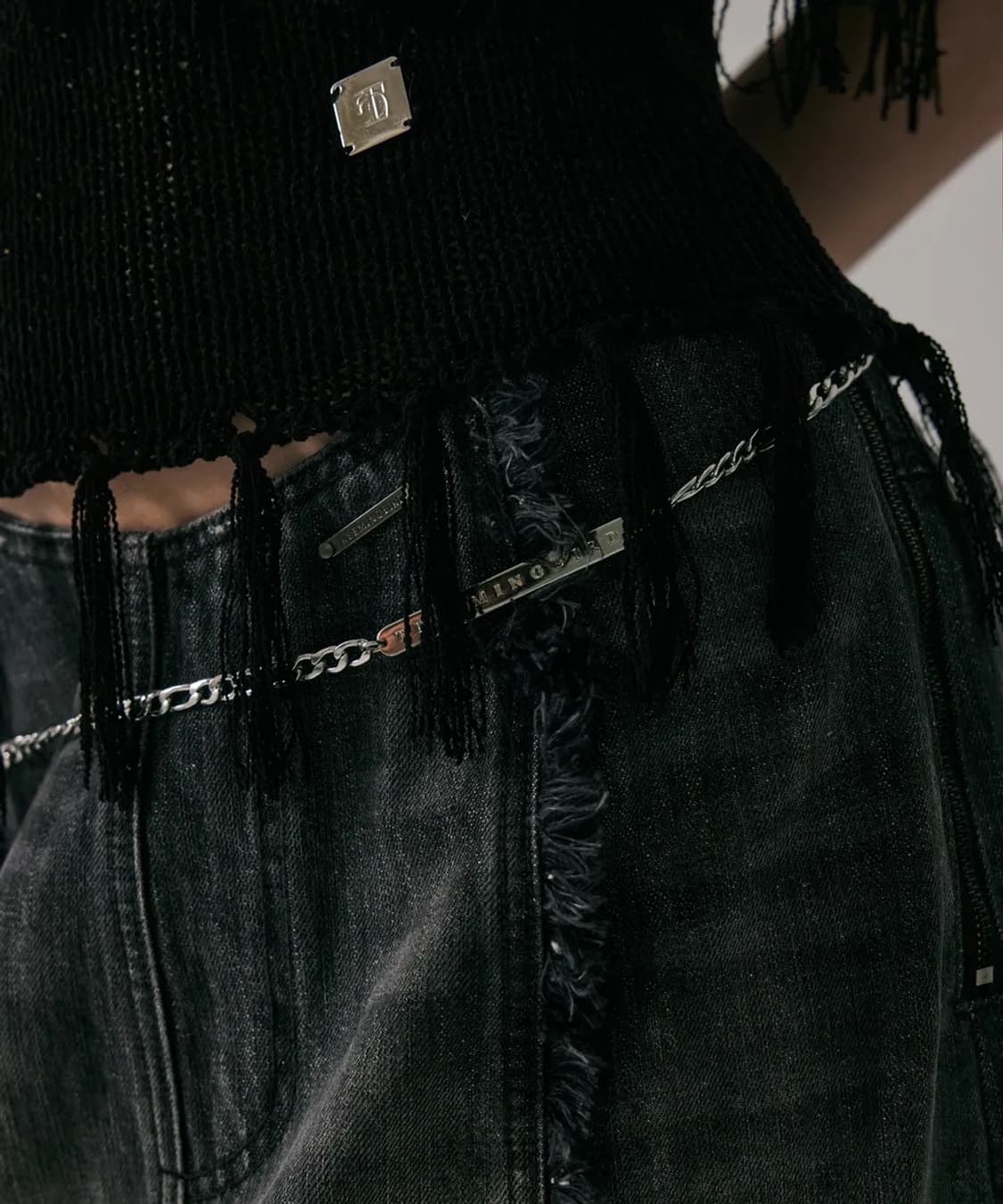 Metal Belly Chain Belt (Silver) 상품이미지3