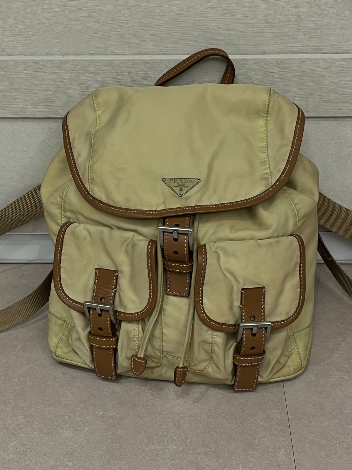 프라다 투포켓 백팩 상품이미지1
