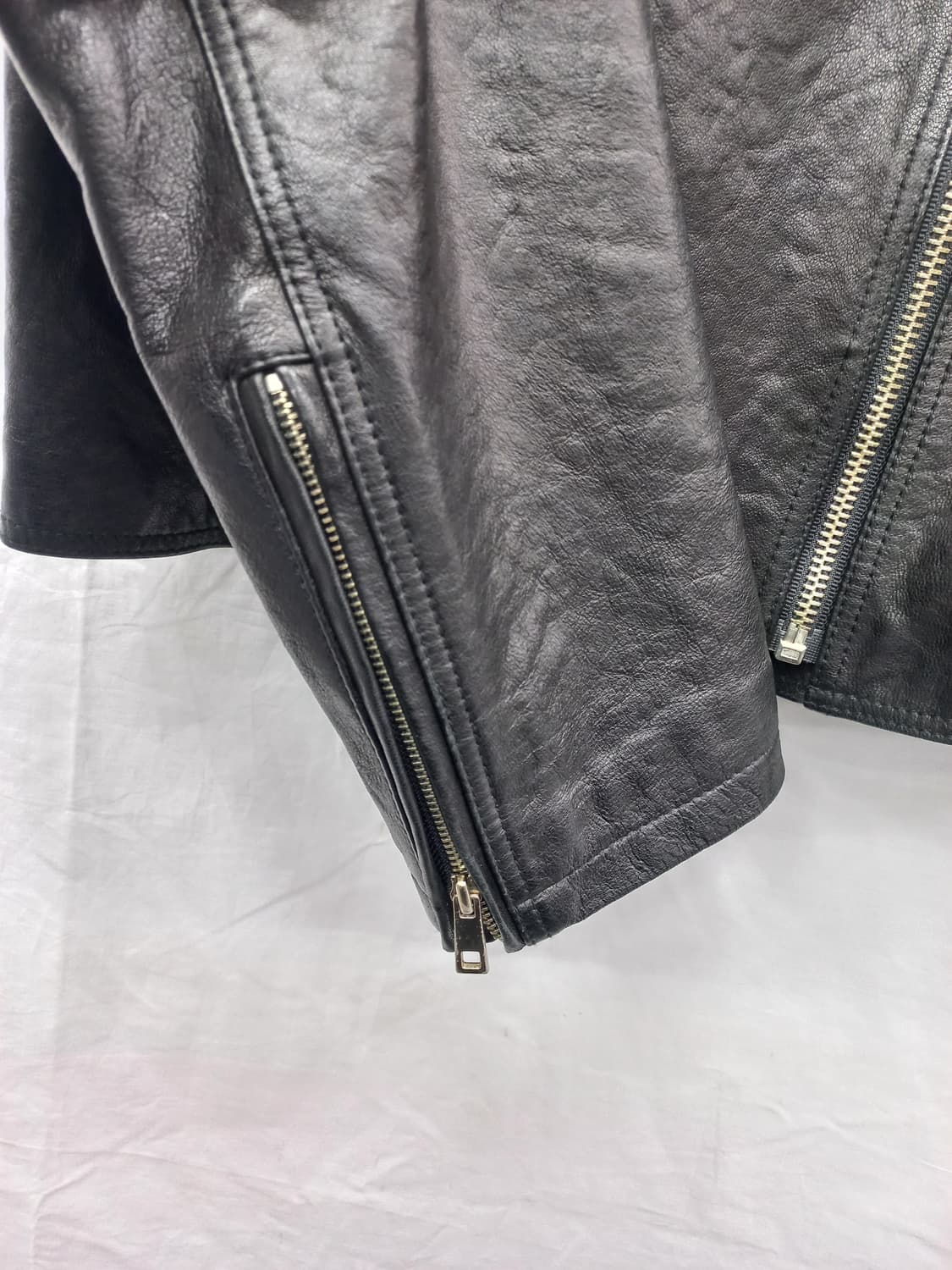 the izzat 여성 가죽 라이더 자켓 85 상품이미지2