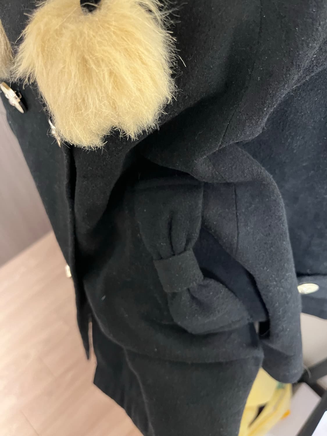 폼폼 케이프 판쵸 코트 일브 리즈리사 리본 히메갸루 라떼 모리 핀터 급처 상품이미지2