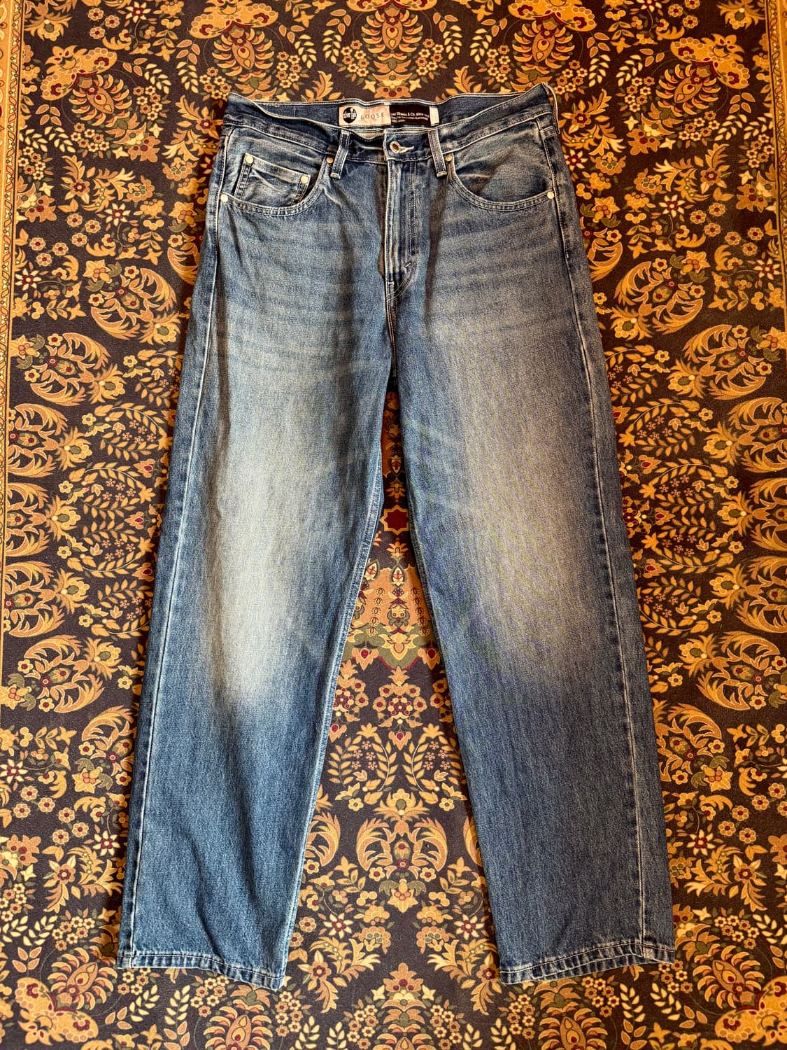 리바이스 실버탭 루즈핏 데님팬츠 상품이미지1