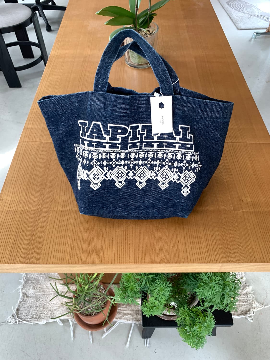 Kapital 캐피탈 데님 핸드백 상품이미지2