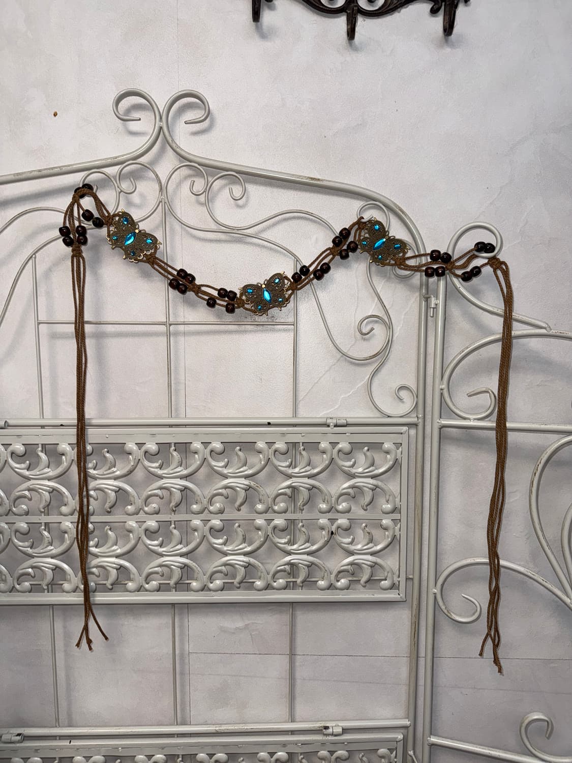 Vintage butterfly western strap belt 상품이미지2