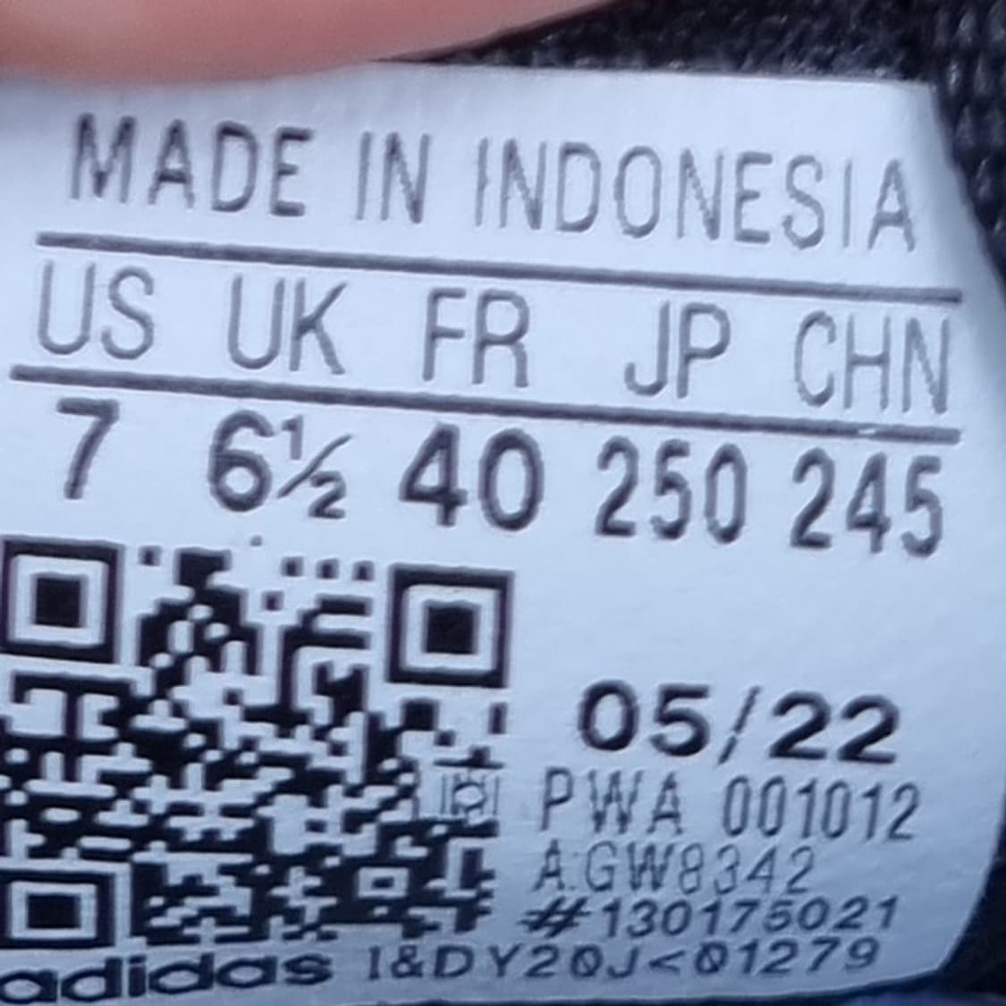 아디다스 듀라모10 운동화250  상품이미지6