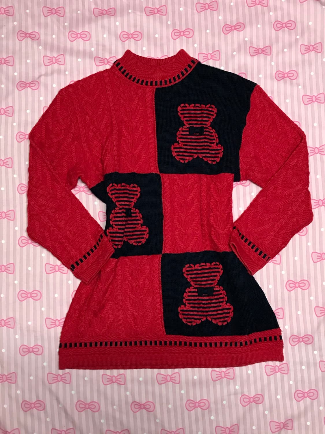 크리스마스 전까지 할인 곰돌이 크리스마스 니트 🎄 상품이미지1