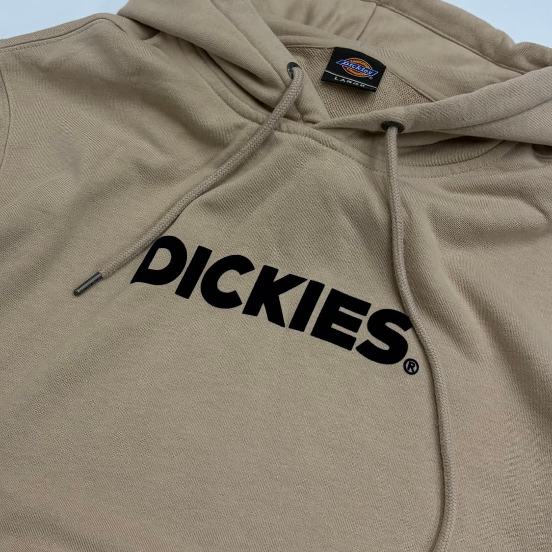 디키즈 벨벳로고 베이지 맨투맨 상품이미지2