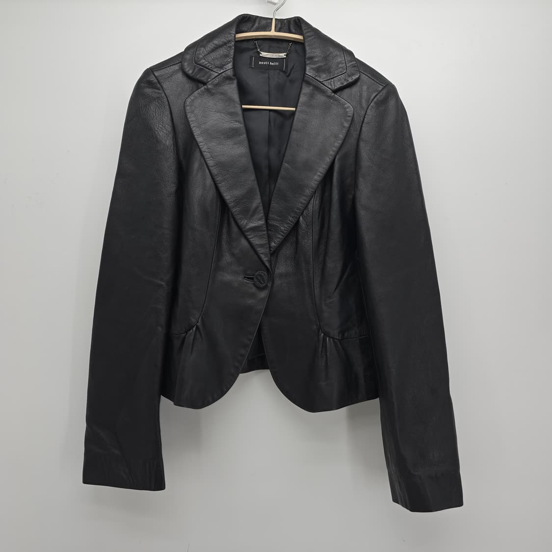 besti belli 블랙 양가죽 자켓 상품이미지1