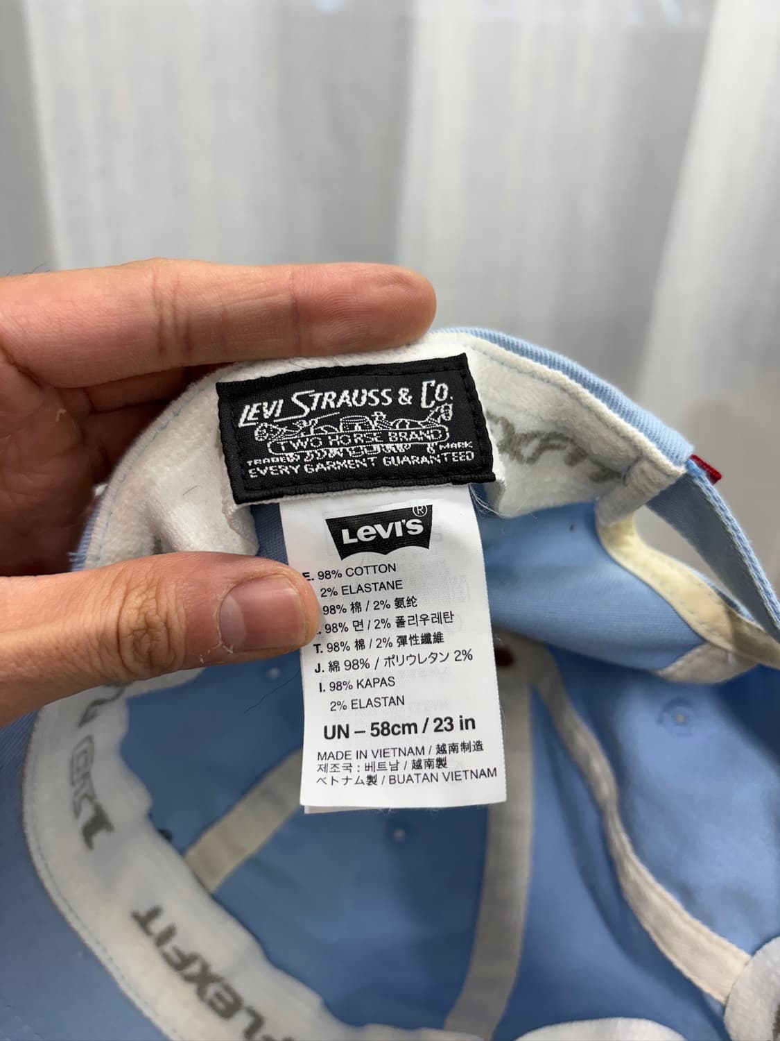 Levis 리바이스 로고 볼캡 모자 상품이미지5