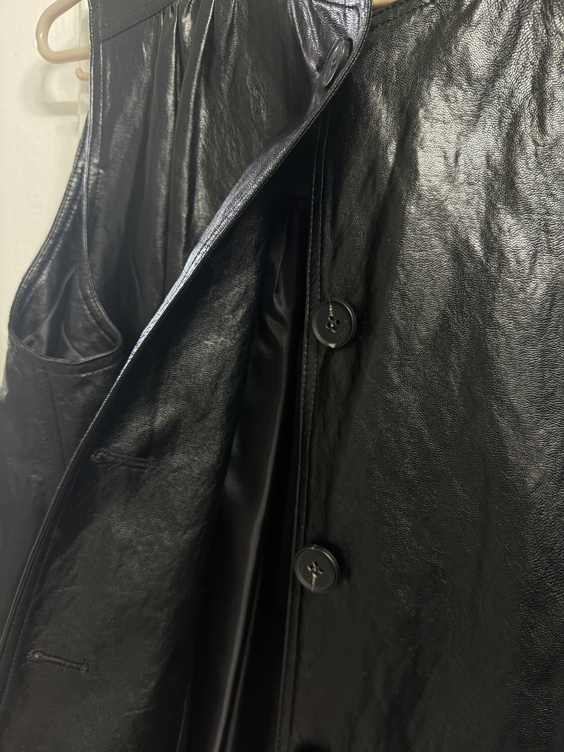 Eunoia 유노이아 가죽 조끼 상품이미지6