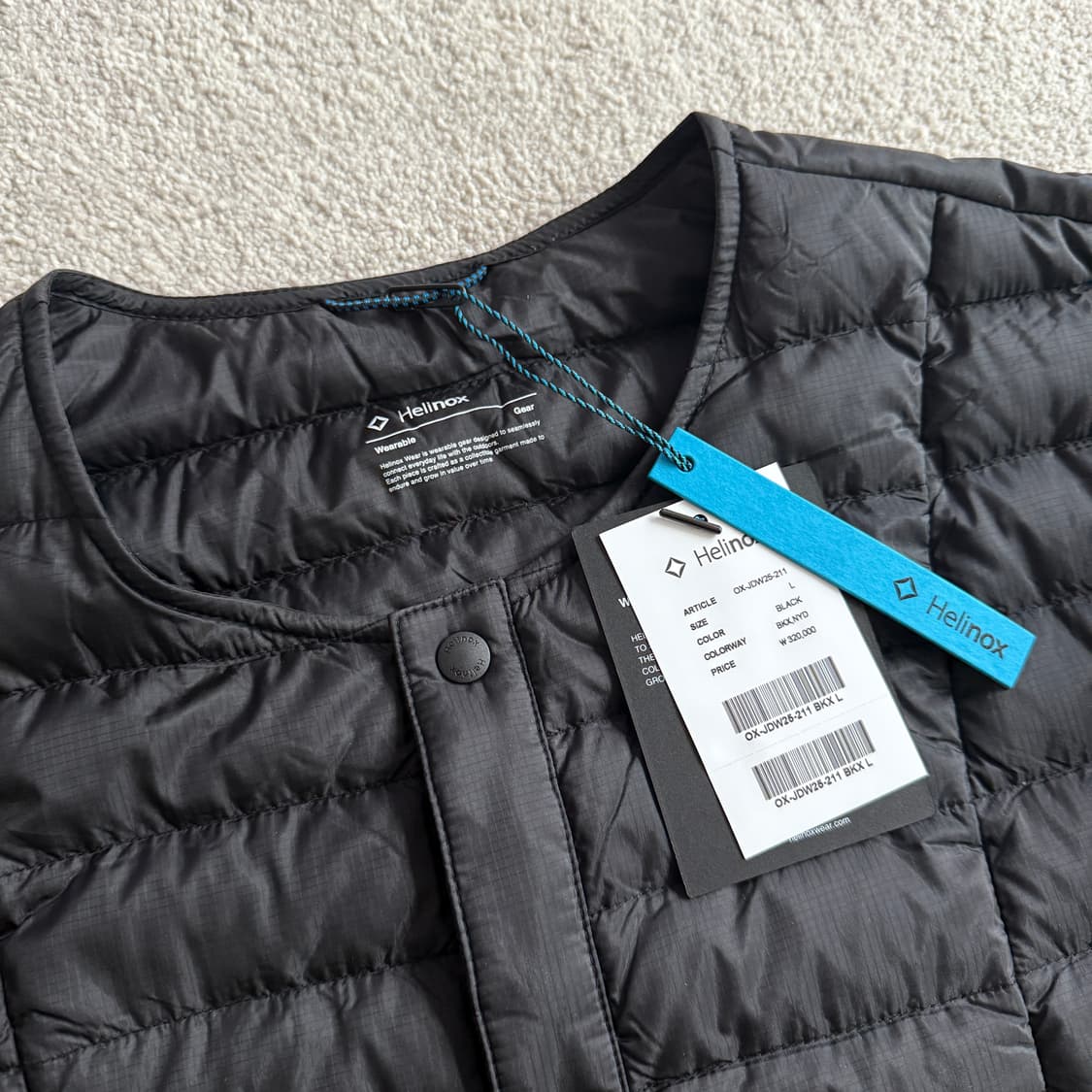 헬리녹스 디테처블 미드레이어 경량 구스다운자켓 상품이미지2