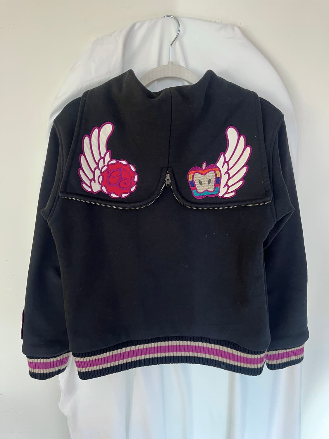 히스테릭 글래머 오존 커뮤니티 날개 천사 자수 후드 자켓 집업 점퍼 상품이미지1