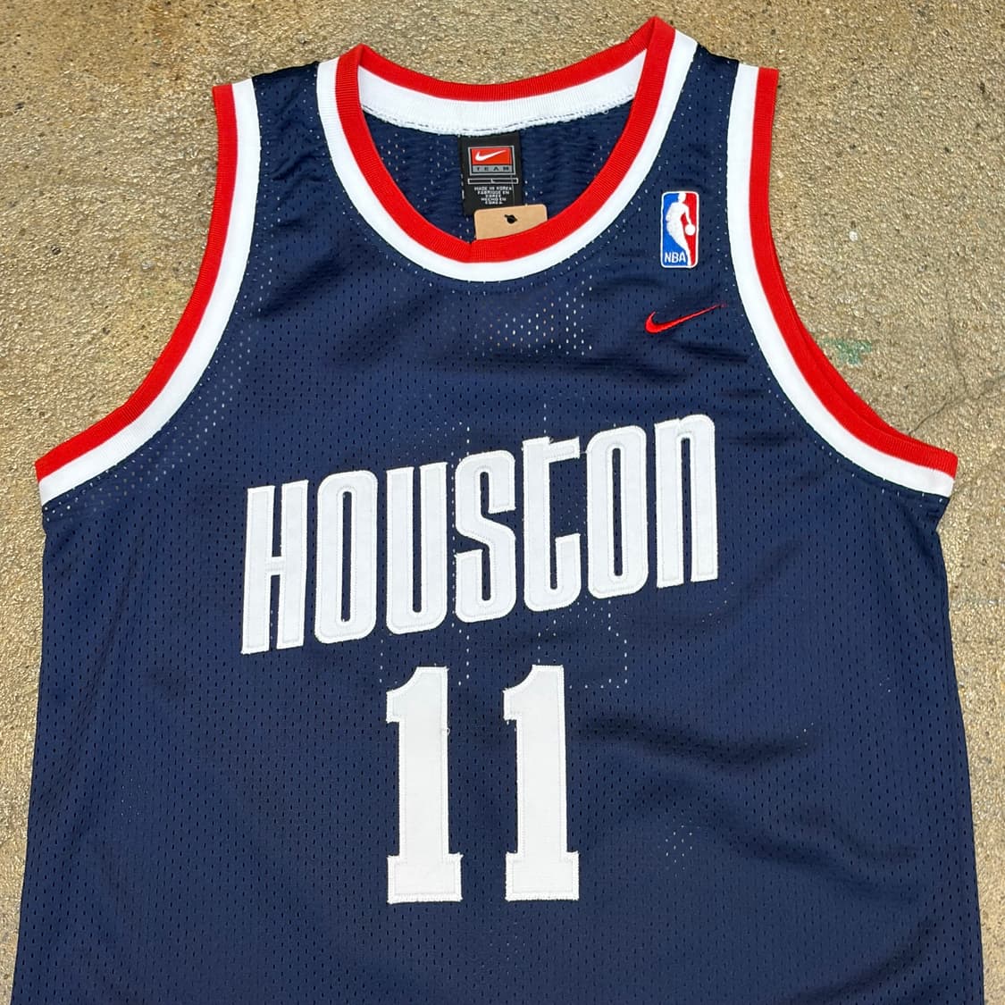 00s 미국 빈티지 나이키 NBA 휴스턴 야오밍 농구유니폼 상품이미지3