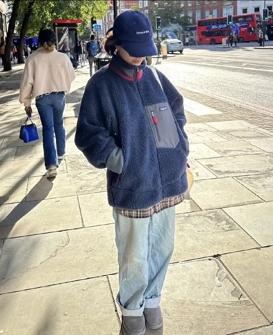 새상품_파타고니아 클래식 레트로X 자켓 뉴 네이비 왁스 레드 상품이미지3