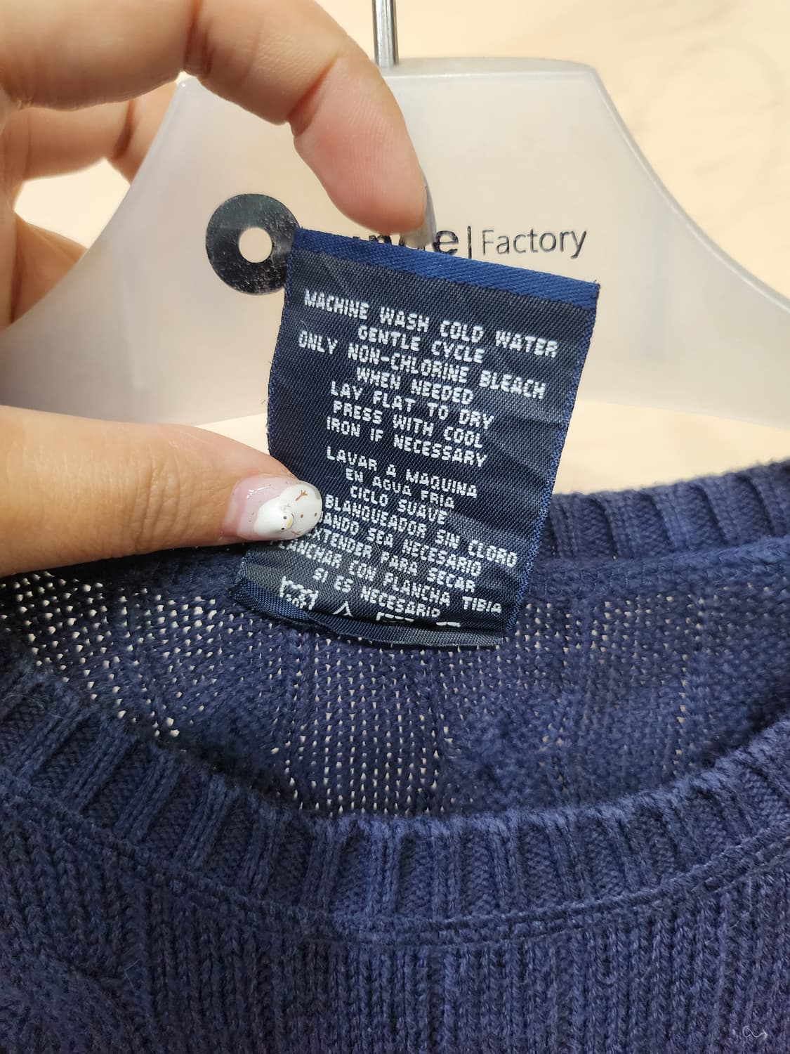 166) 폴로 POLO JEANS 꽈배기 니트 상품이미지4