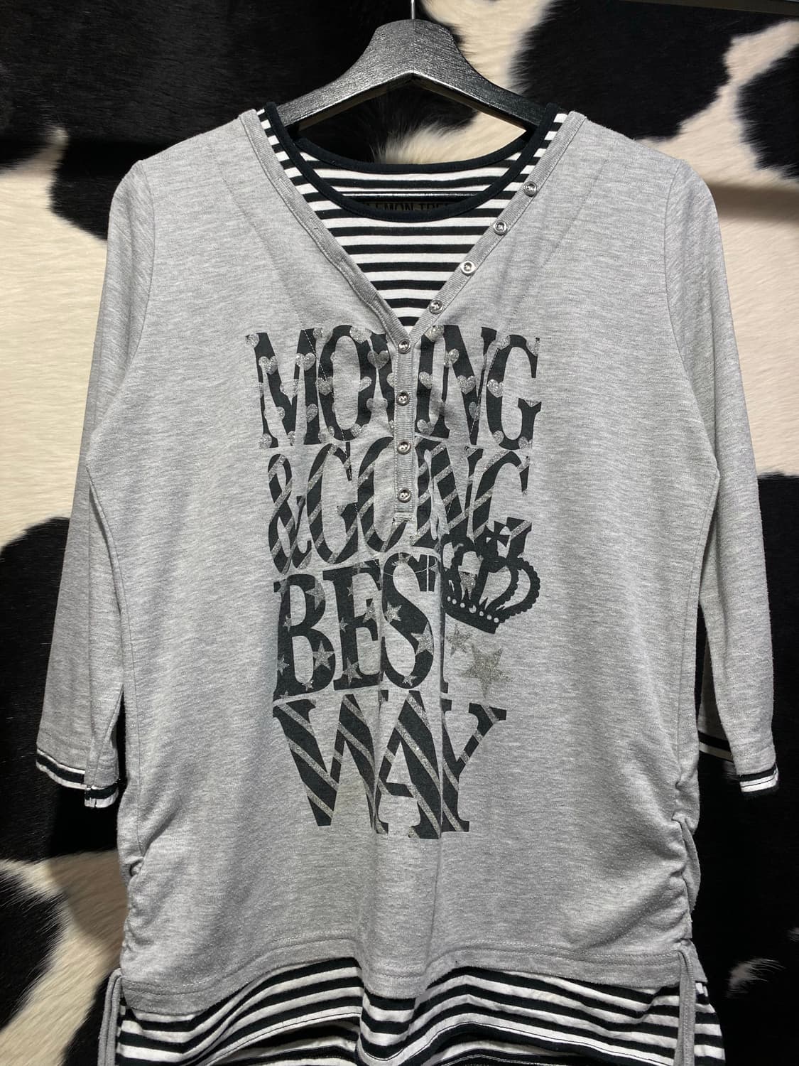 LemonTree 레이어드 디테일 셔링 롱슬리브 상품이미지3