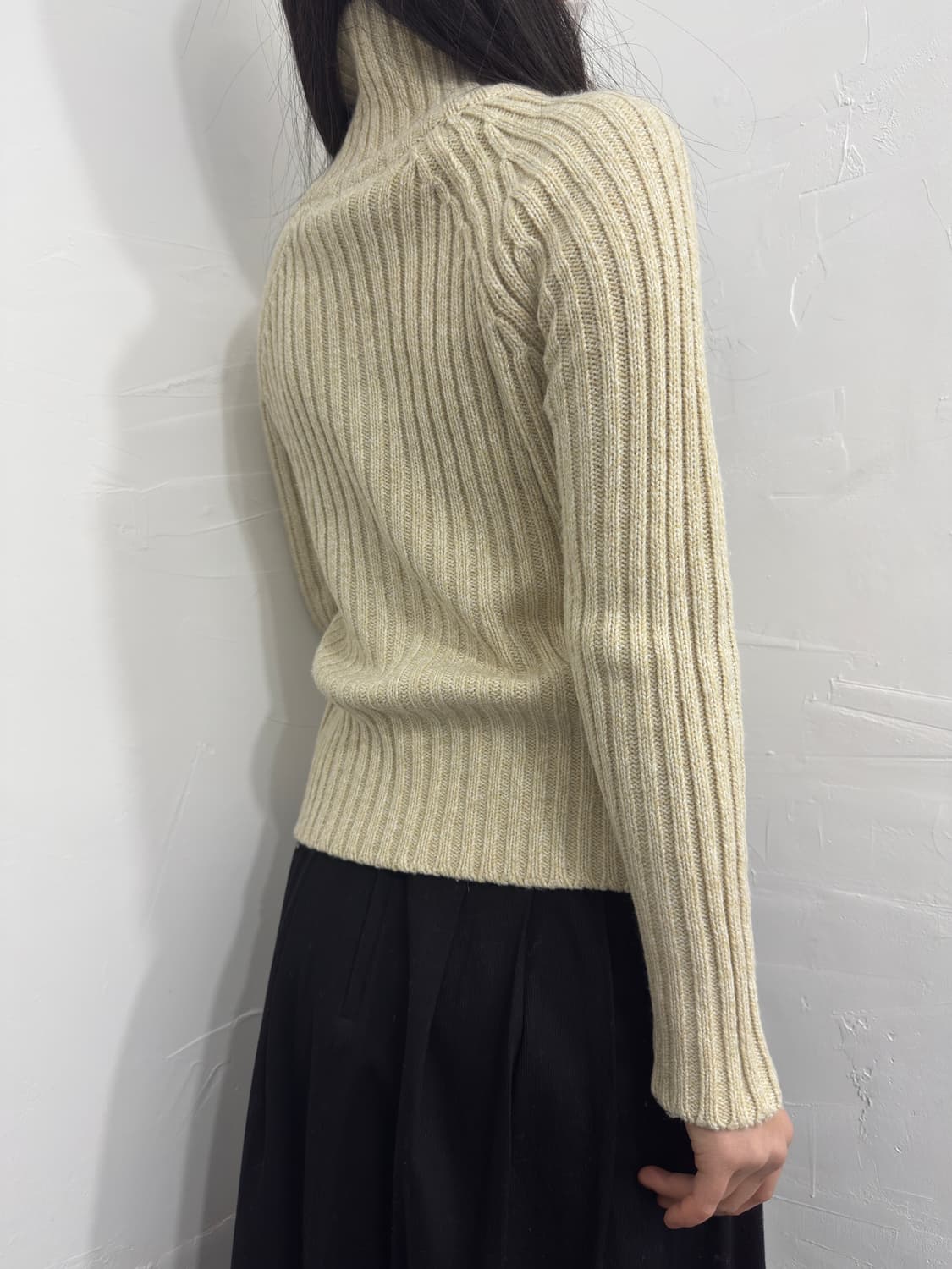 knit slim twoway zipup 상품이미지3