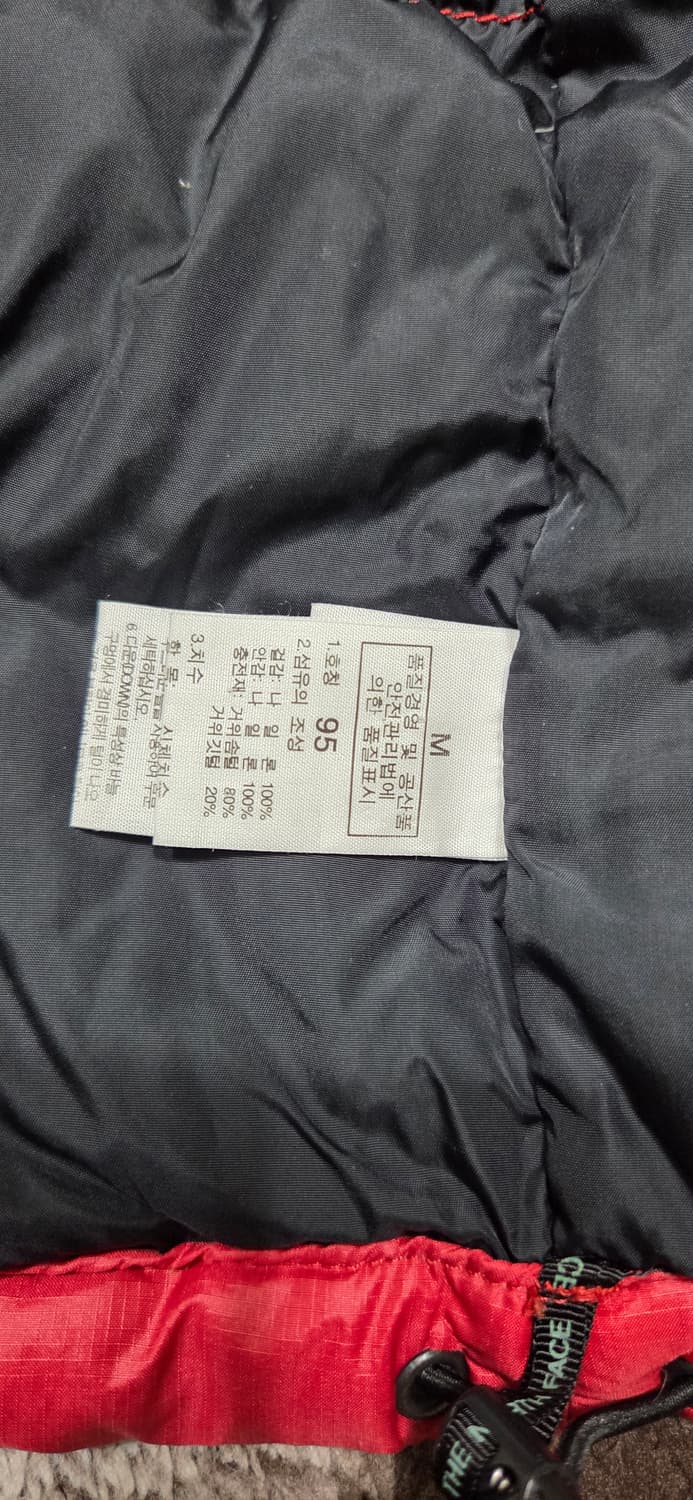 노스페이스 700 거위털 눕시 패딩조끼 상품이미지7