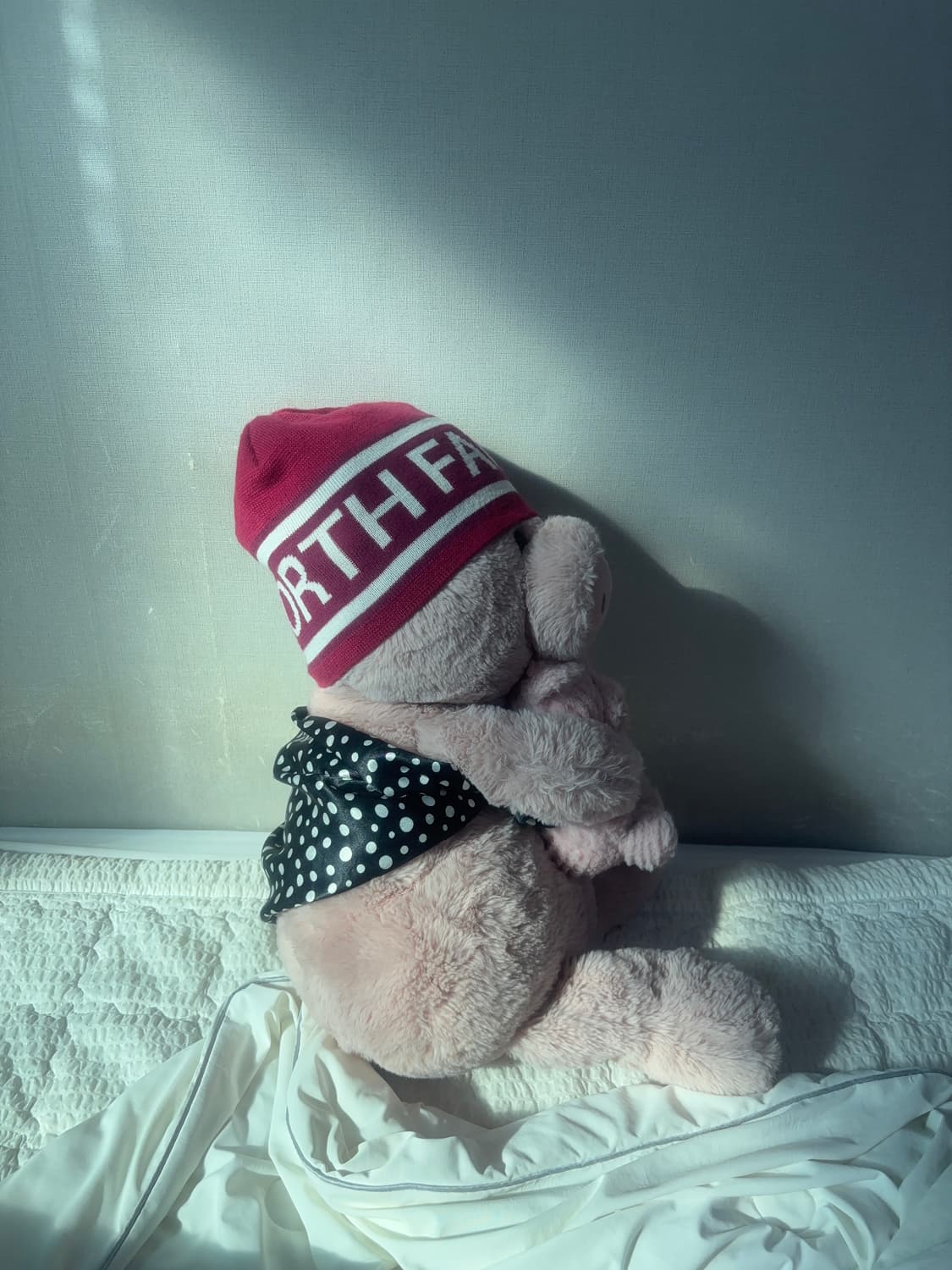 노스페이스 핑크 비니 상품이미지6