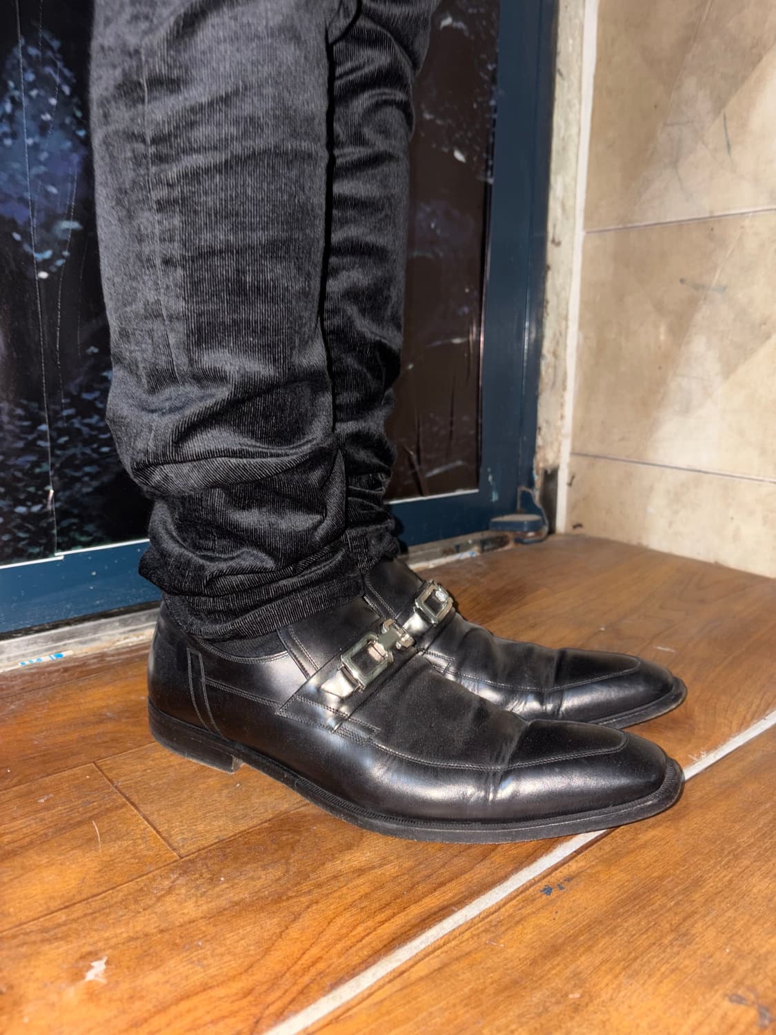 D&G black leather shoes 상품이미지6