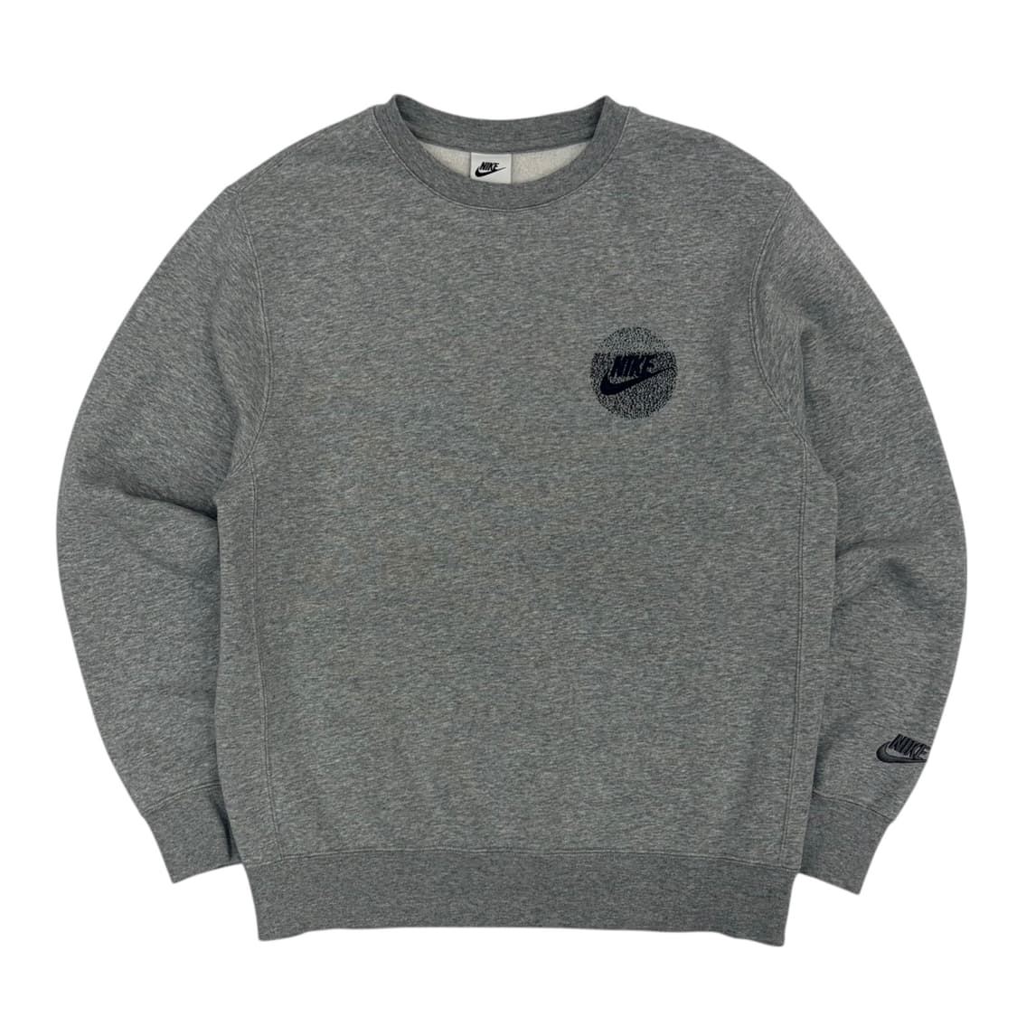 나이키 스우시 그레이 기모 맨투맨 M 상품이미지1