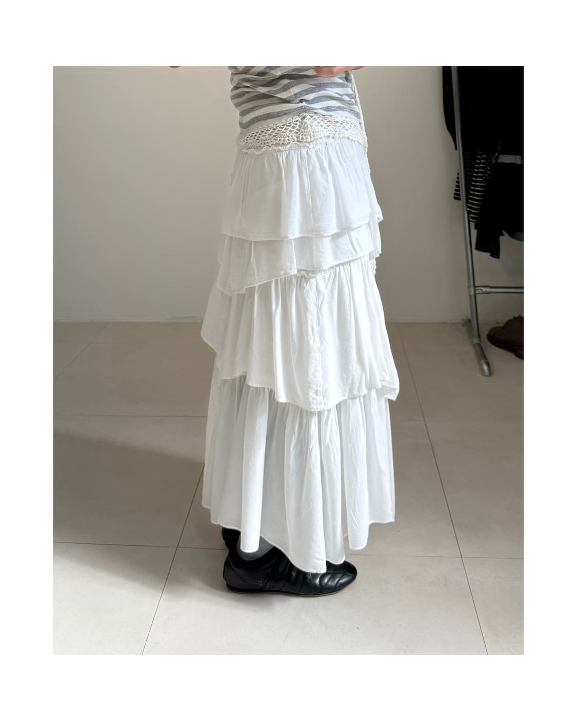 Snidel 프릴 스커트 상품이미지2