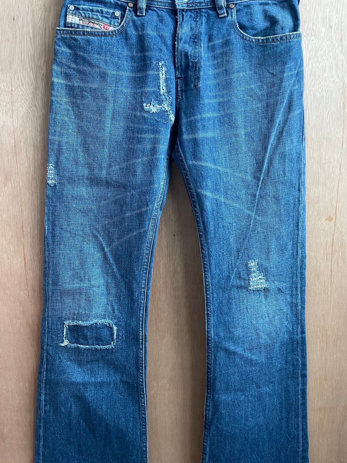 디젤 플레어 데님 팬츠 상품이미지7