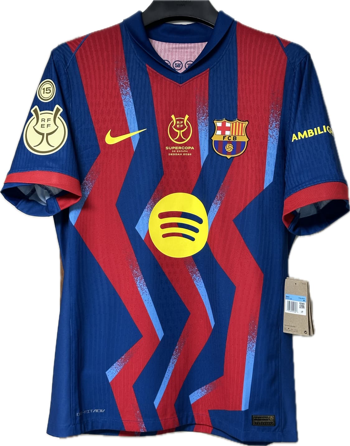 25-26 바르셀로나 4th 어센틱 No.10 라민야말 상품이미지1