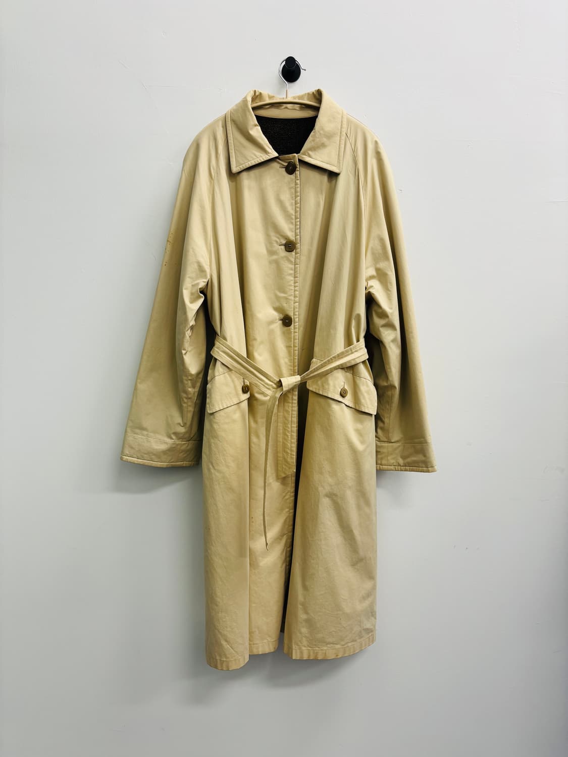 이탈리아 빈티지 프리미엄 리버시블 핸드메이드 롱 코트 상품이미지4