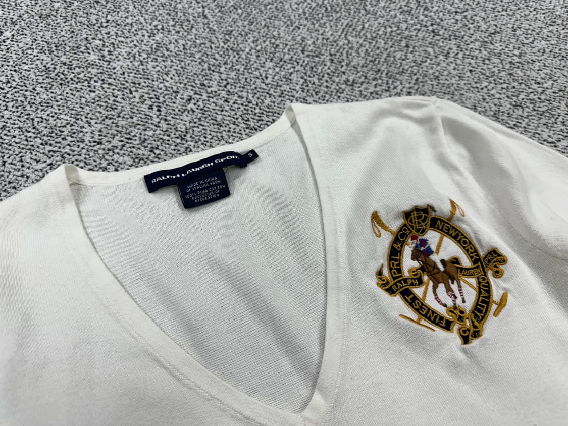 폴로 랄프로렌 브이넥니트 상품이미지2