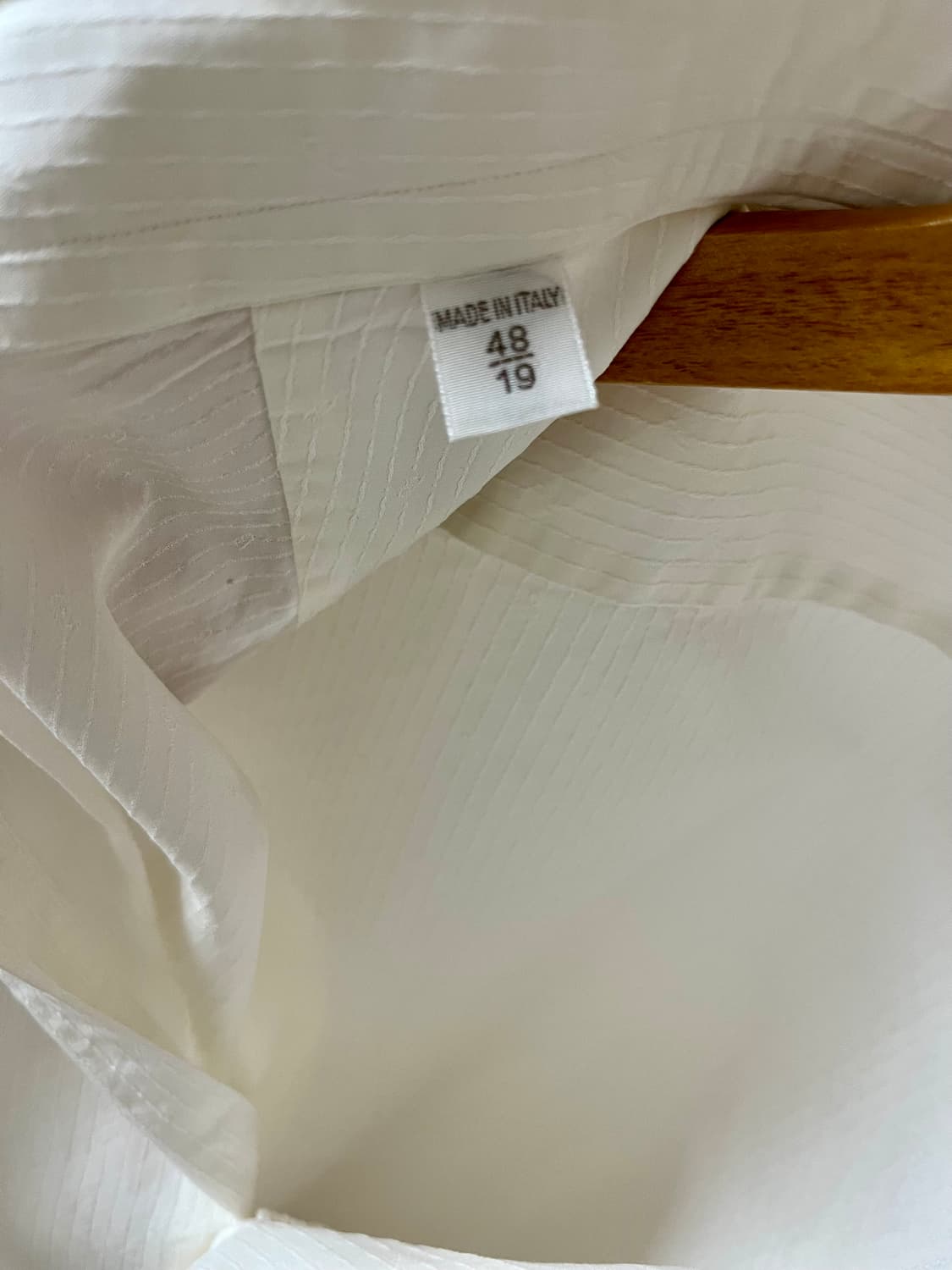 브리오니 화이트 셔츠 48/19 정품 상품이미지4