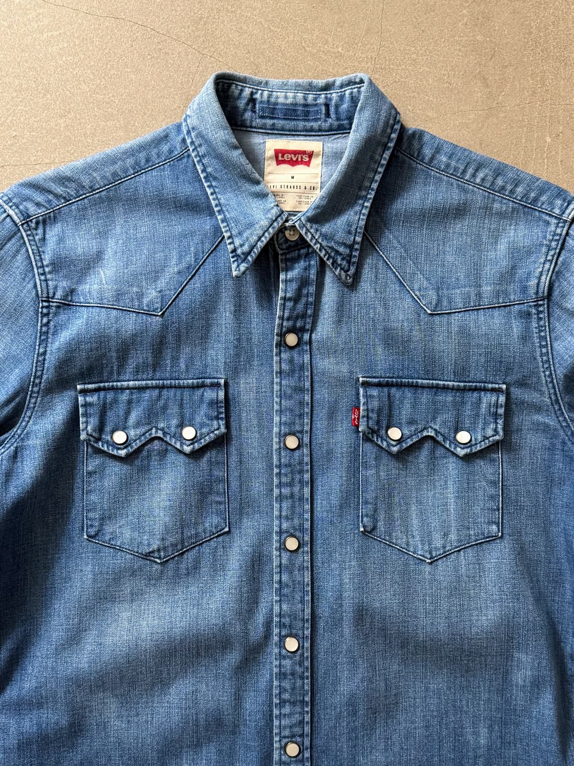 Vintage Levi's Western Denim Shirt  상품이미지3