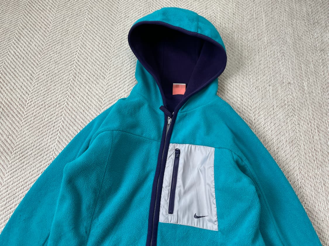 나이키 나일론 플리스 후드 집업 J03804 상품이미지3