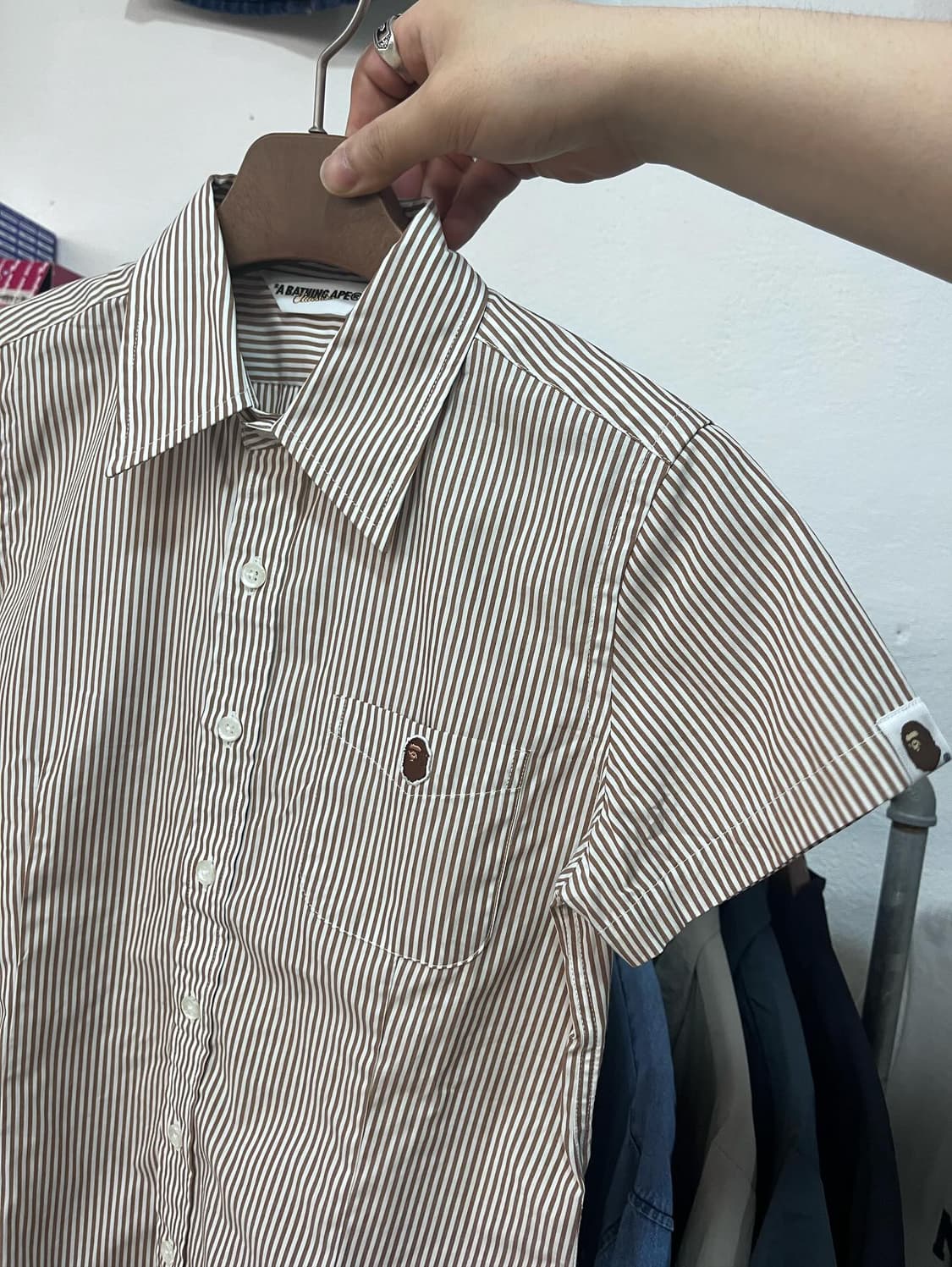 베이프  반팔 셔츠 xxs 상품이미지1