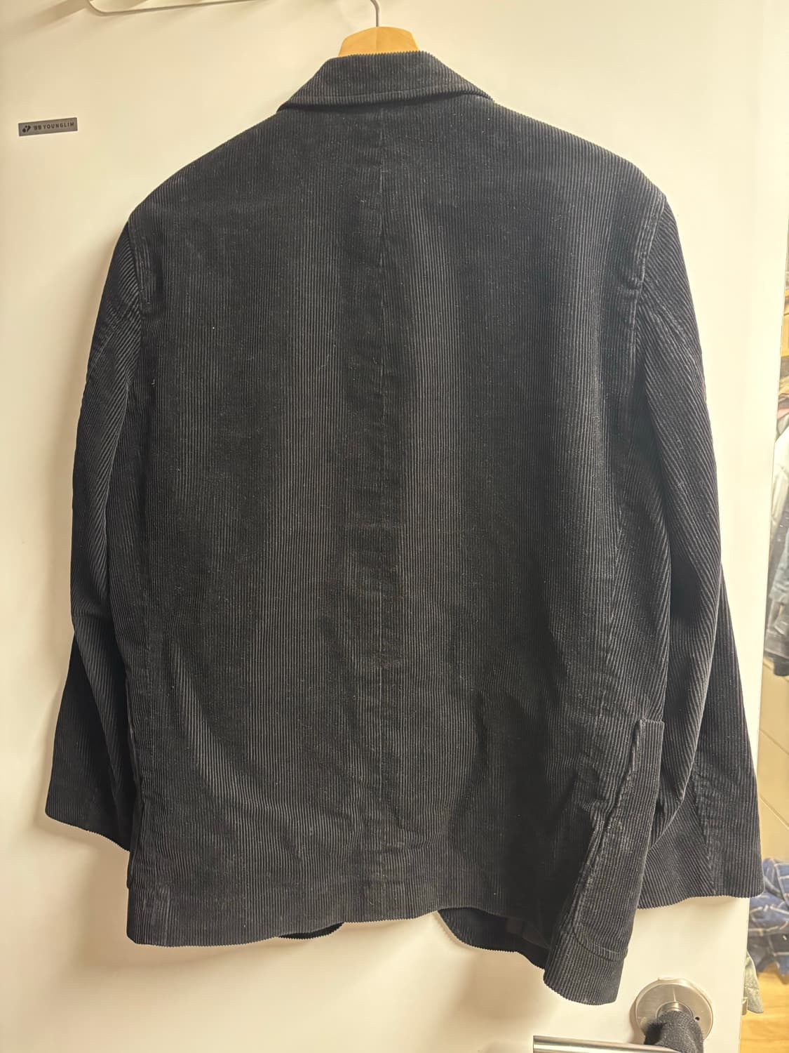 [S] 유니클로 U 코듀로이 자켓 블랙 상품이미지2