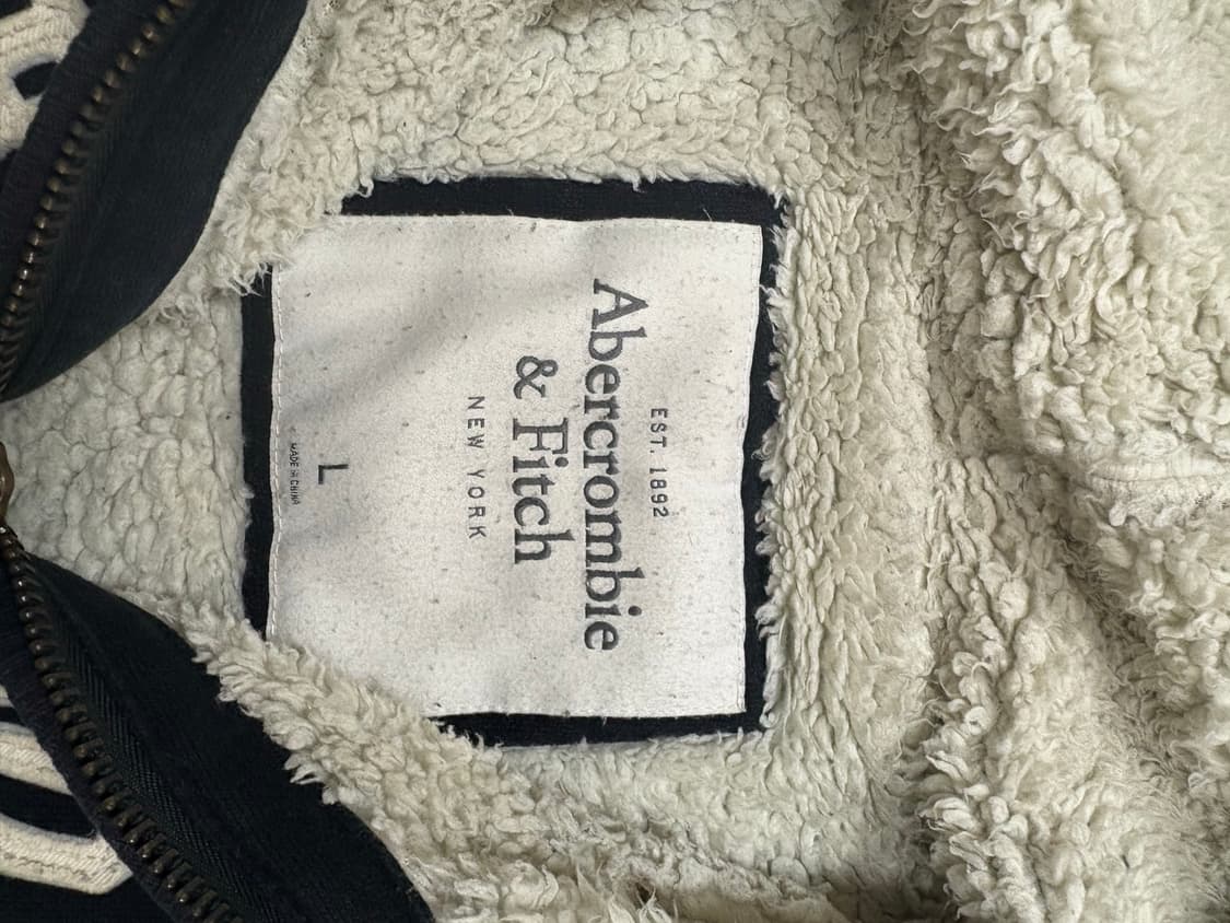 아베크롬비 후드집업 네이비 L 상품이미지2