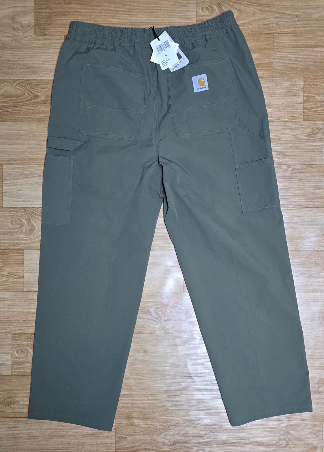 칼하트 워크인프로그레스 몬타나 팬츠 L 카키 새상품 상품이미지2