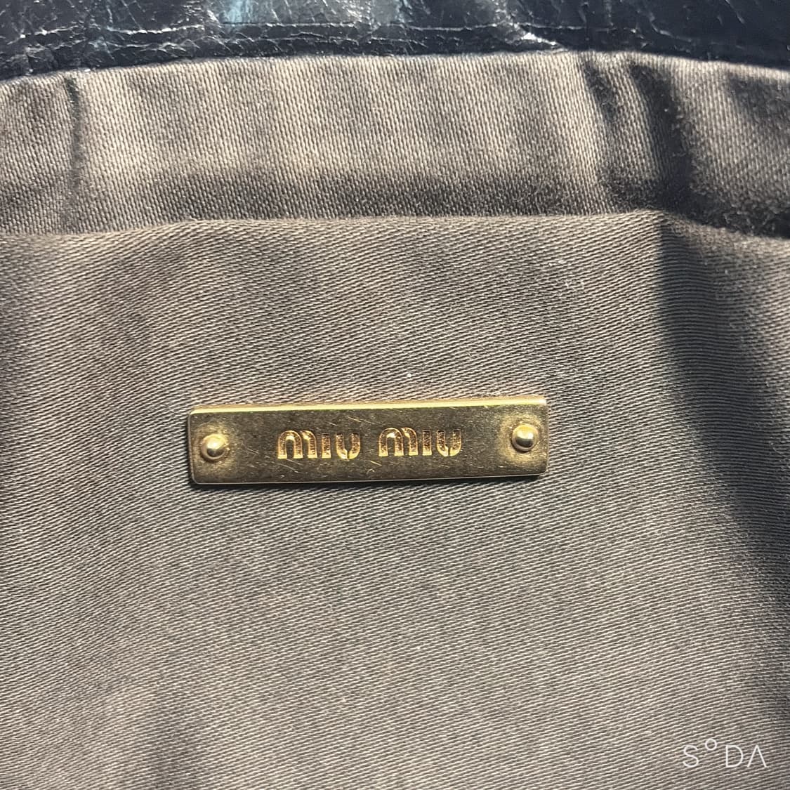 미우미우 블랙 클러치 백 + 더스트백 상품이미지8