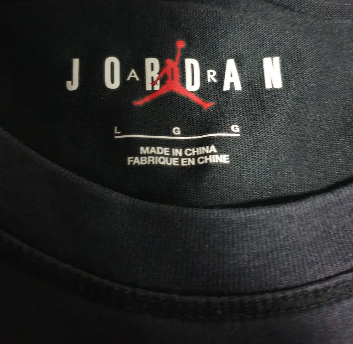 조던 드라이핏 점프맨로고 반팔티 블랙 (L) 상품이미지2