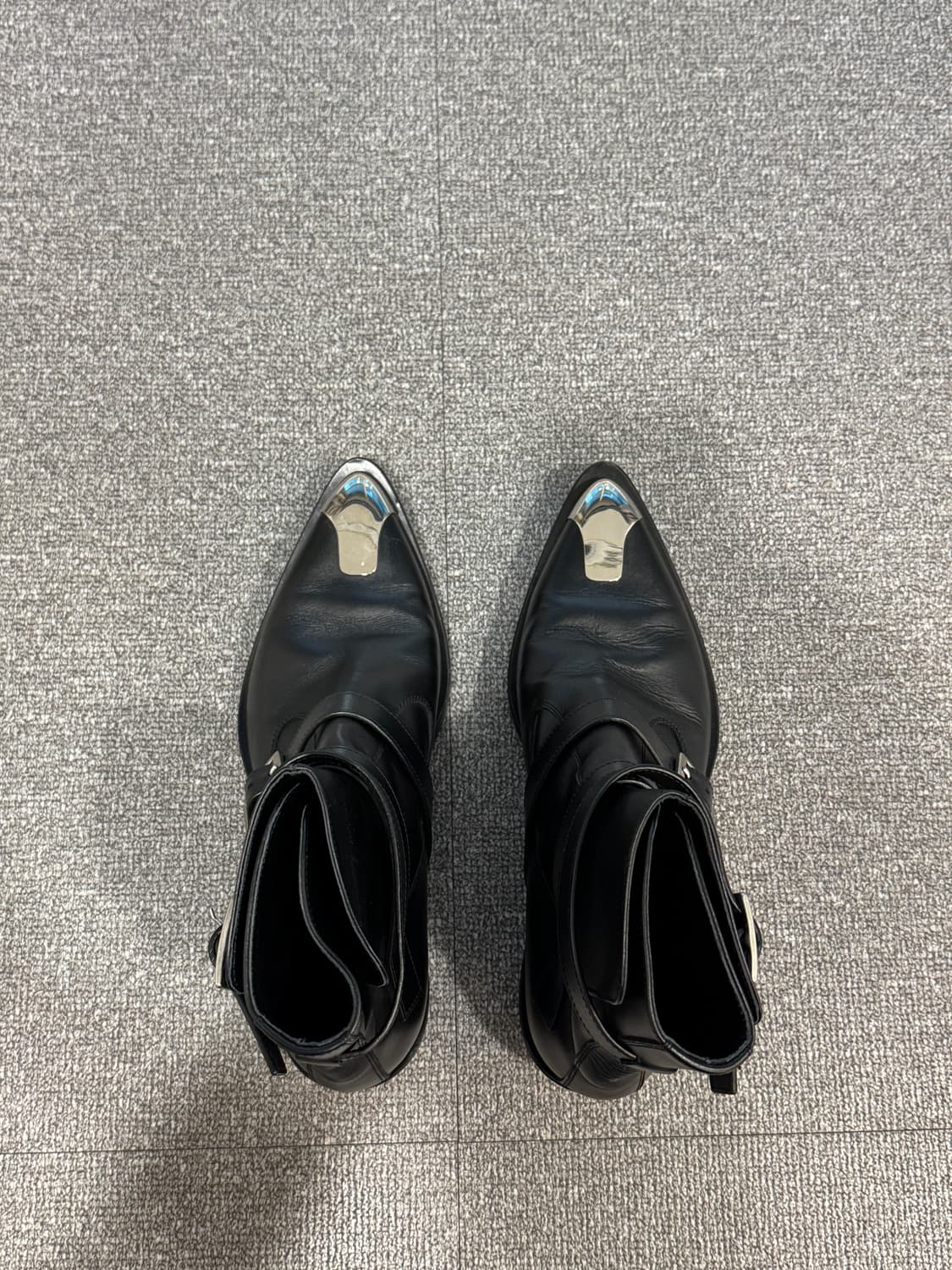 알렉산더 맥퀸 펑크 하네스 스틸토 부츠 42 상품이미지9