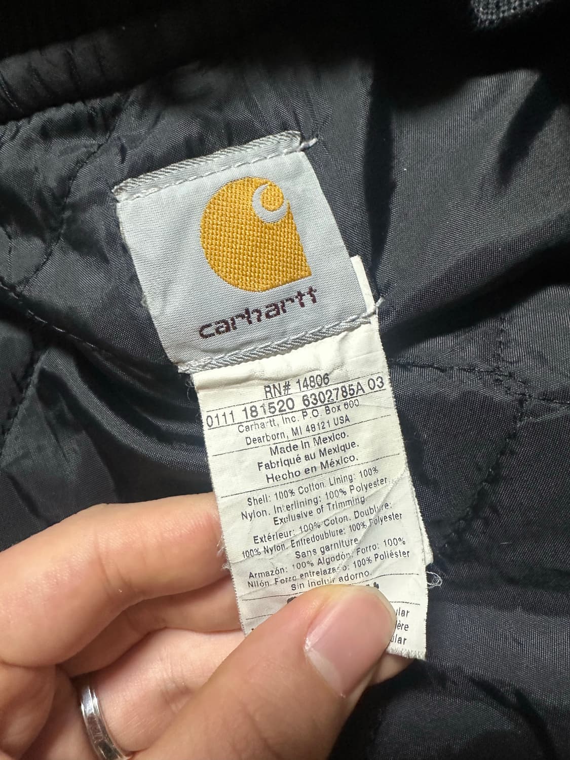 칼하트 V1 BLK 베스트 상품이미지6