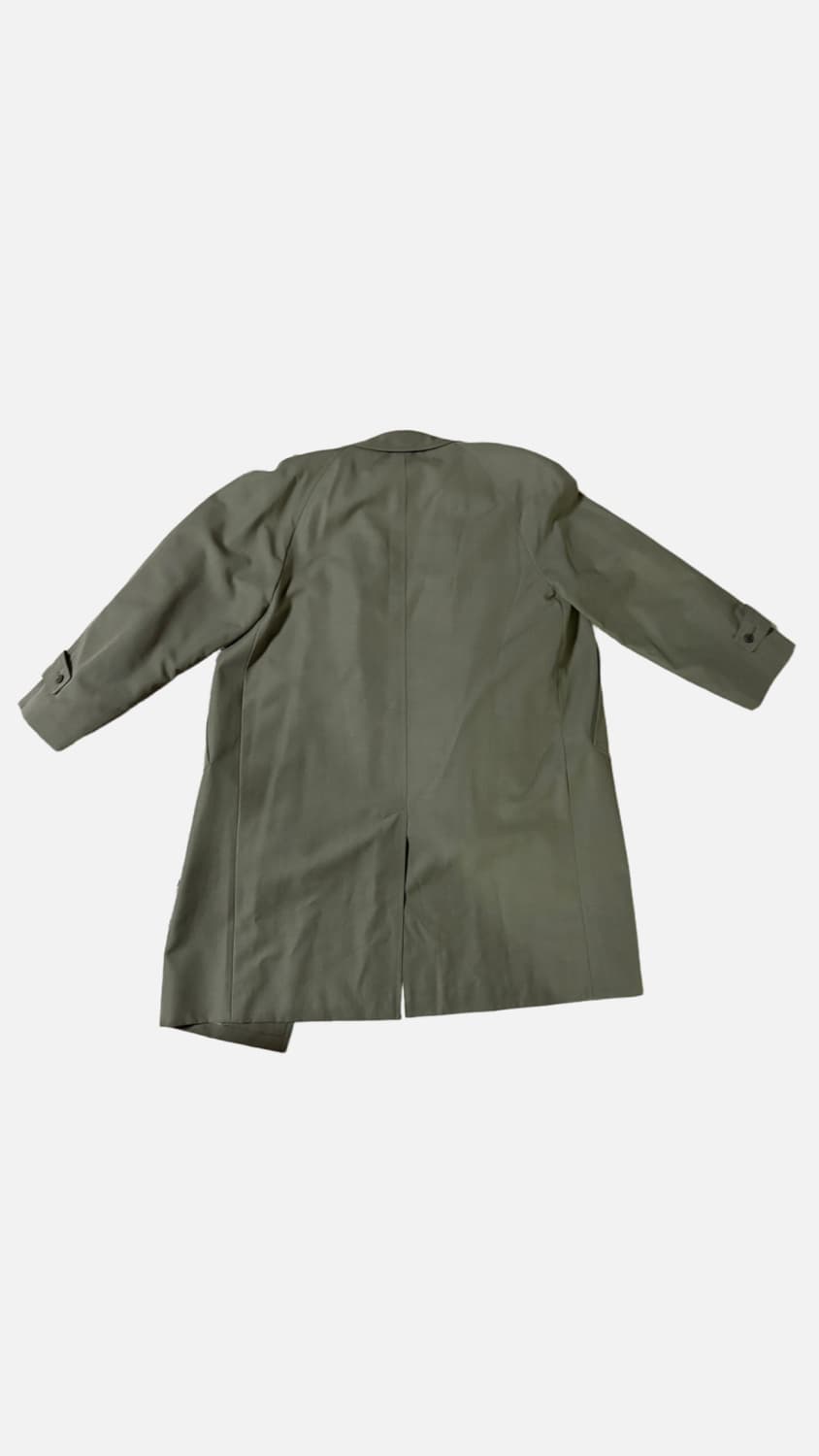 스왈로 코트 발마칸 그린 싱글 코트 상품이미지2