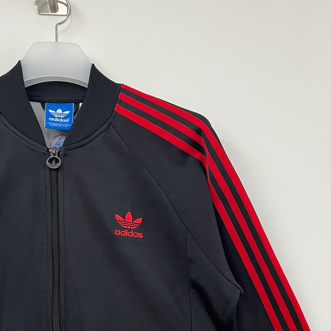 아디다스 슈퍼스타 검빨 트랙탑 져지 상품이미지4