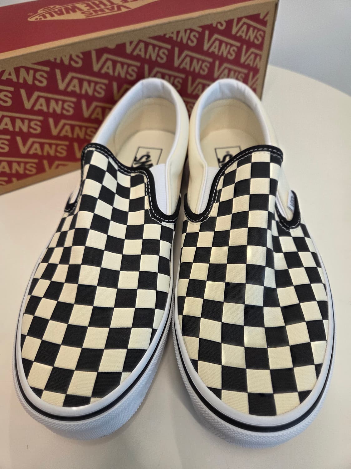 반스 클래식 슬립온 체커보드(새상품)🏁 상품이미지4