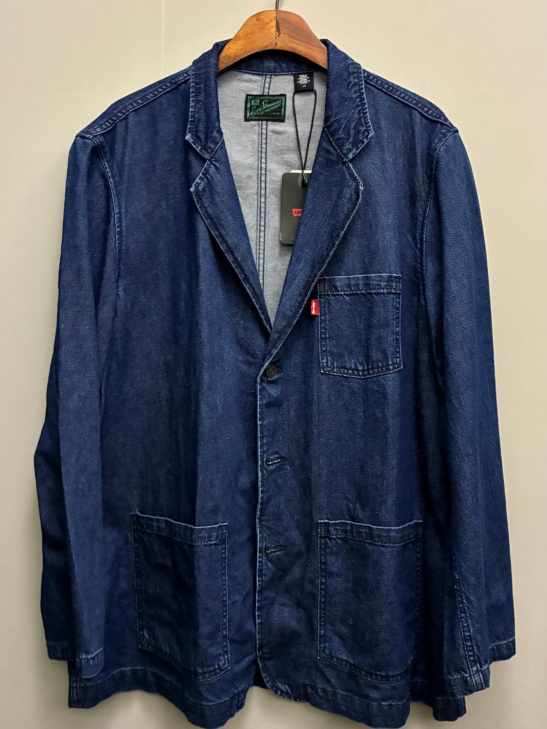 (XL)Levis 리바이스 테일러링 루즈핏 블레이저 데님자켓 상품이미지1