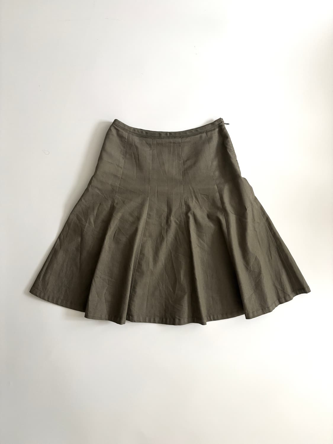 Vintage khaki skirt 상품이미지1