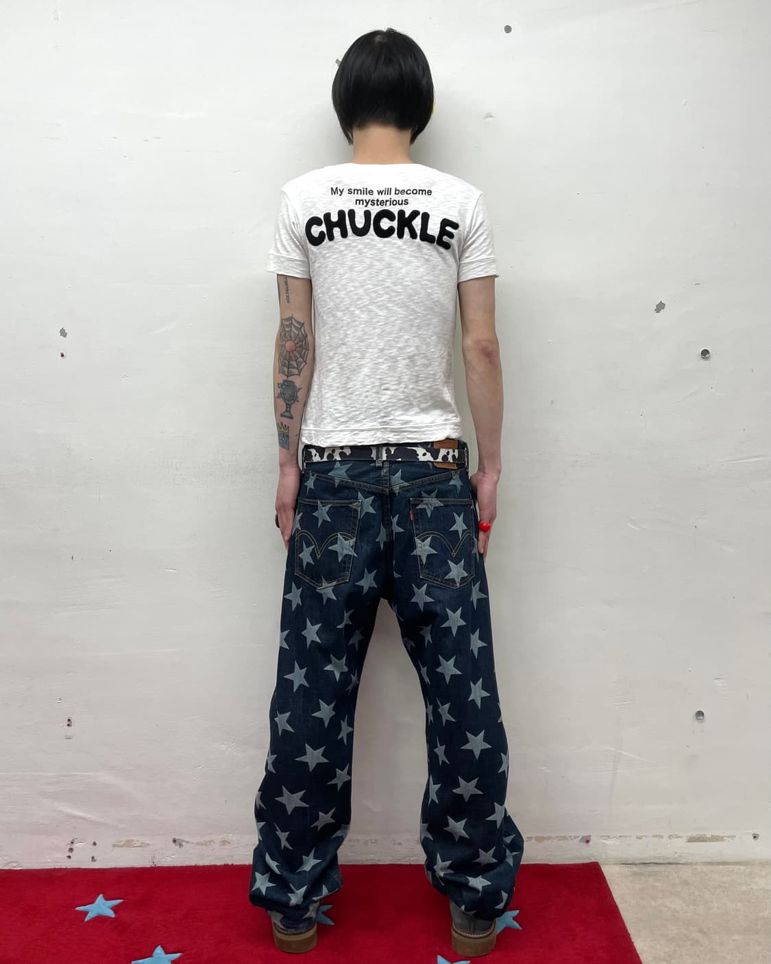 Cutie Panda Wappen T-shirt 상품이미지4