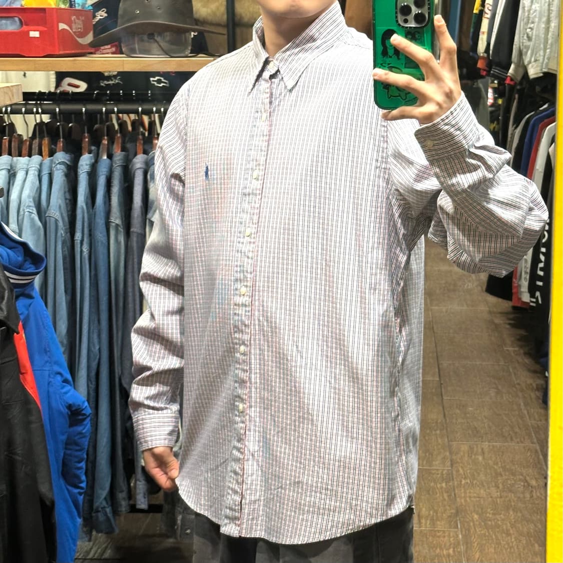 [HI] 폴로 랄프로렌 셔츠 클래식 체크 상품이미지3