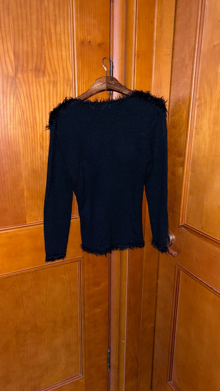 Rough Black Fur Knit 상품이미지6