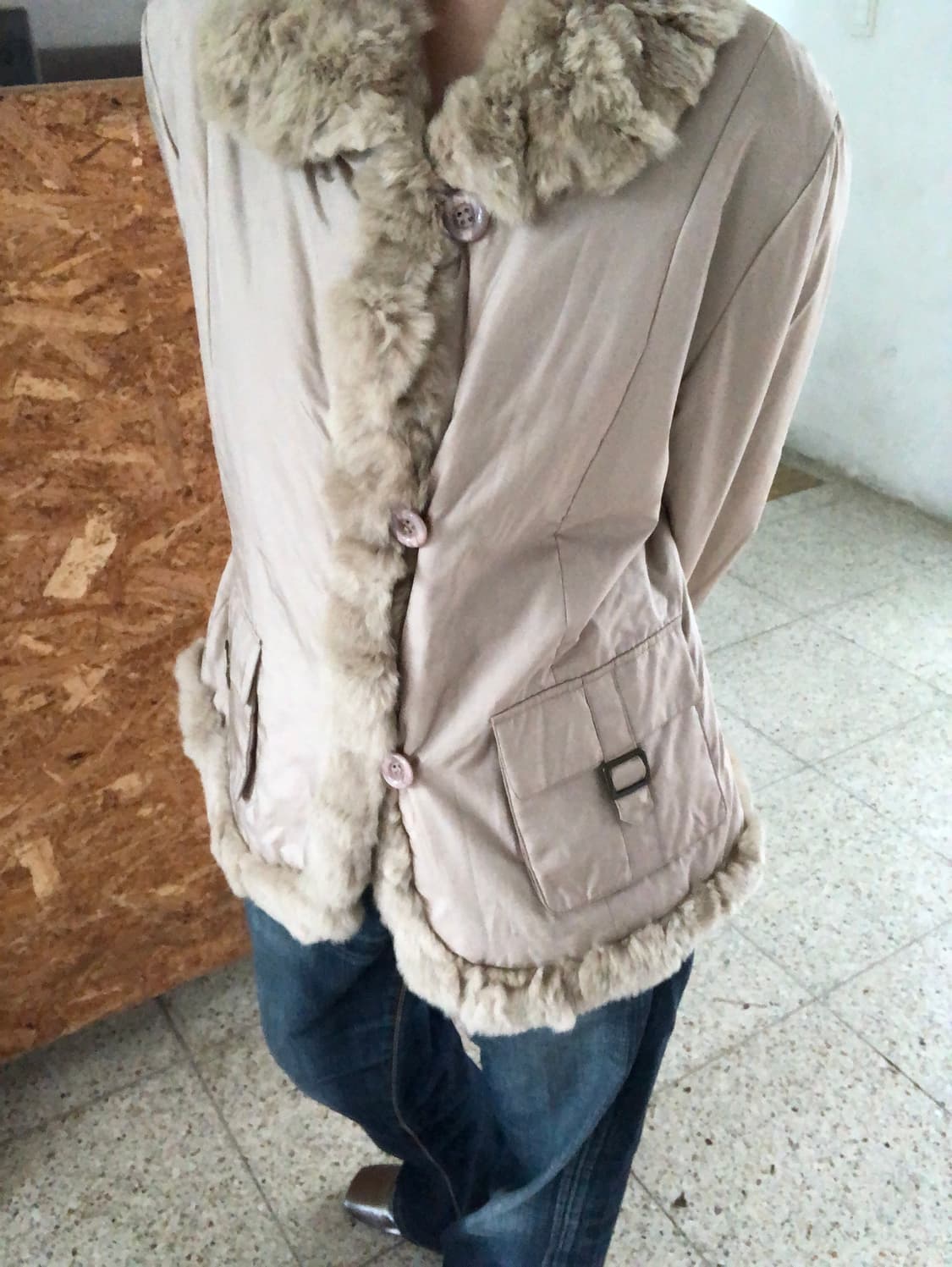 fur trimming jk 상품이미지6